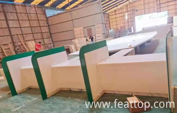 Customized office furniture simple design office staff workstation desk